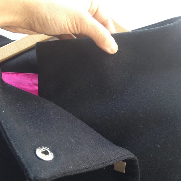 Kitchen Orange futuristic high-collar wool coat - Picture 5 of 10